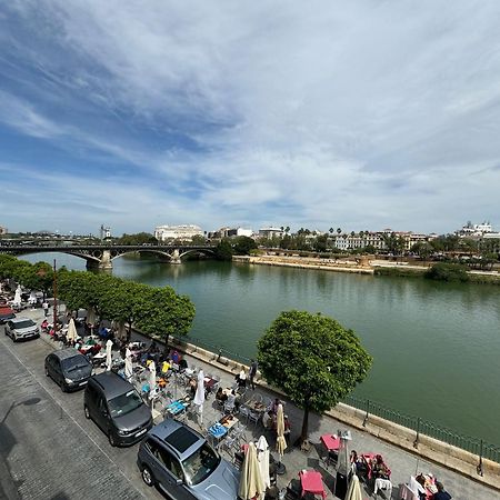 Апартаменты Wonderful Duplex In Calle Betis Севилья Экстерьер фото
